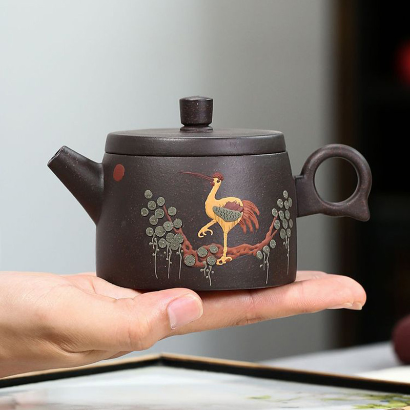 Herbal Tea For Wellness - 170ML Real Handmade Yixing Black Gold