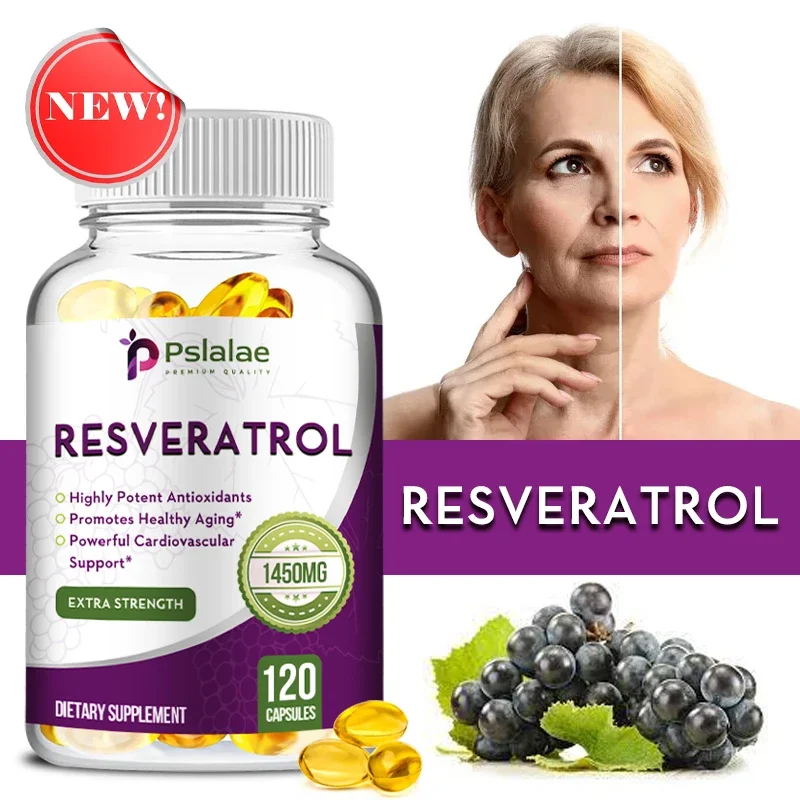 Herbal Tea For Wellness - Resveratrol - Helps Support Cardiovascular Health,