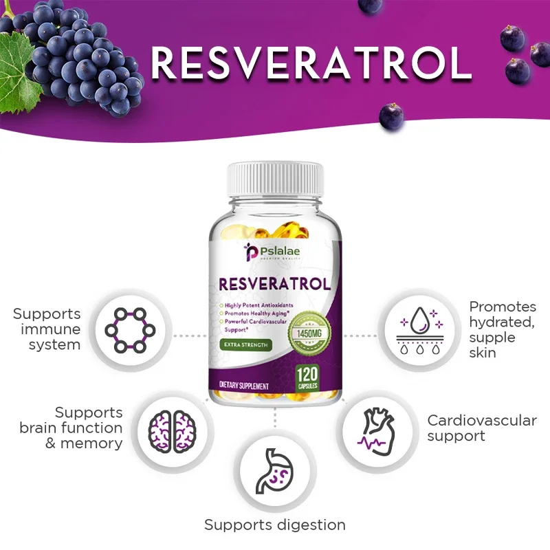 Resveratrol - Helps Support Ca - огляд і ціна Herbal Tea For Wellness