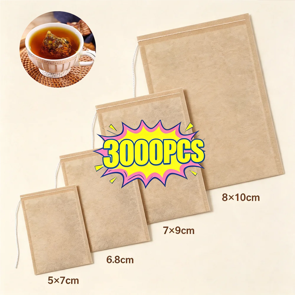 100/3000Pcs Disposable Tea Fil - огляд і ціна Herbal Tea For Wellness