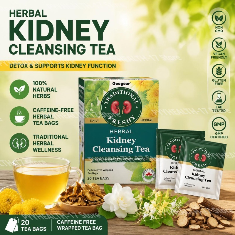 Googeer Herbal Tea Bags with C - огляд і ціна Herbal Tea For Wellness