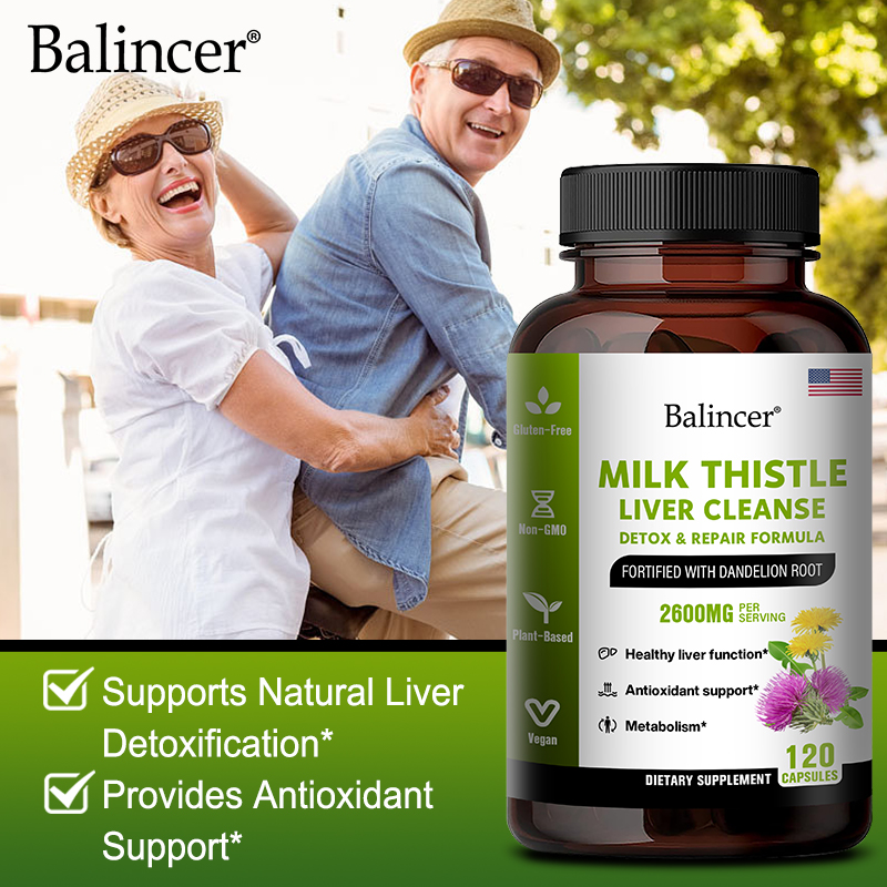 Milk Thistle Extract Capsules  - огляд і ціна Milk Thistle Silymarin